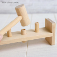 Стучалка "Гвозди-перевёртыши", 4 гвоздика Стучалка "Гвозди-перевёртыши", 4 гвоздика