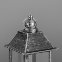 Ночник "Фонарь малый" LED от батареек 3хLR44 черно-серебристый 6х6х13 см Ночник "Фонарь малый" LED от батареек 3хLR44 черно-серебристый 6х6х13 см