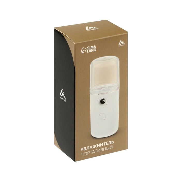 Увлажнитель Luazon LHU-01, для лица, карманный, 5 Вт, USB (в комплекте), АКБ, белый Увлажнитель Luazon LHU-01, для лица, карманный, 5 Вт, USB (в комплекте), АКБ, белый