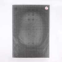 Канва для вышивания №5, пластиковая, 60 &times; 42 см, цвет чёрный