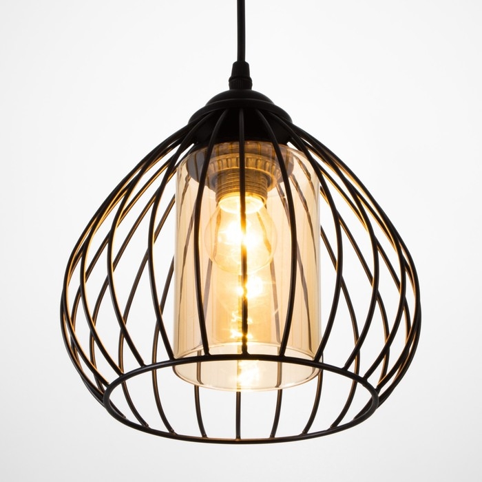 Светильник BayerLux 2088/1BK E27 40Вт черный 18х18х100 см