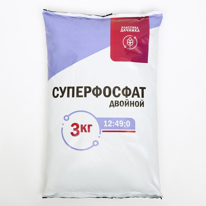 Удобрение минеральное Суперфосфат двойной азотсодержащий, 3 кг Удобрение минеральное Суперфосфат двойной азотсодержащий, 3 кг
