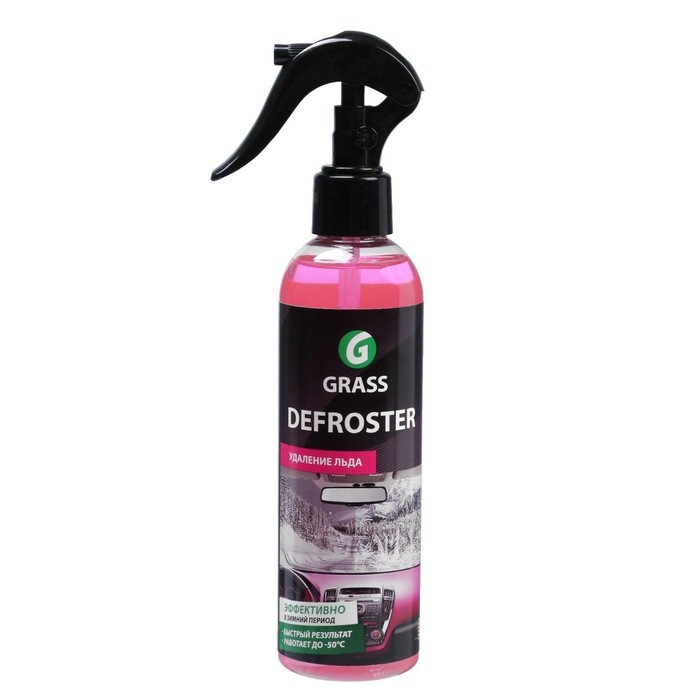 Размораживатель стёкол Grass антилёд, триггер, 250 мл