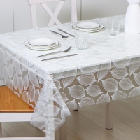 Скатерть «Физалис», 132×180 см, цвет белый Скатерть «Физалис», 132×180 см, цвет белый
