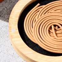 Набор благовоний с подставкой "Узор", бежевый Набор благовоний с подставкой "Узор", бежевый