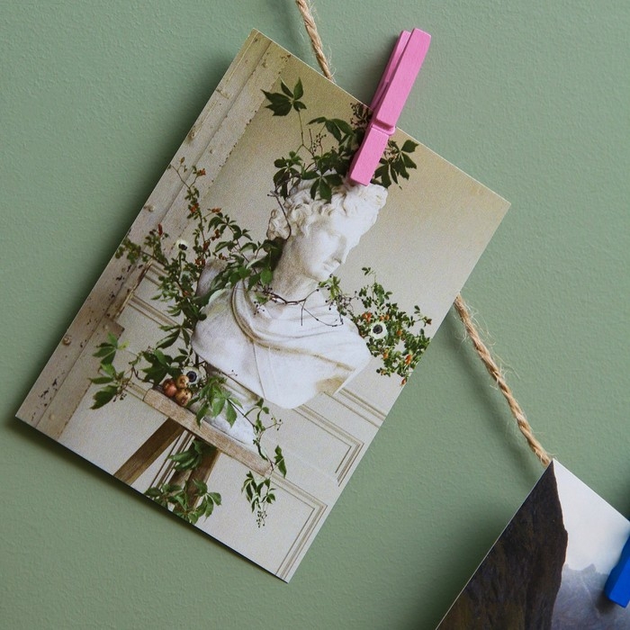 Набор прищепок для декора 50 шт., розовые &mdash; 2,5 см