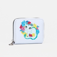 Кошелёк детский на молнии, цвет зелёный Кошелёк детский на молнии, цвет зелёный