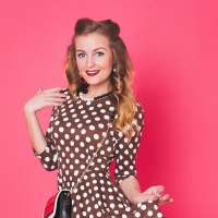 Бусы &laquo;Бантик&raquo;, шар №12 - 18, цвет черно-белый, L=41 см