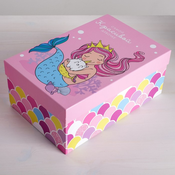 Набор коробок 5 в 1, упаковка подарочная, &laquo;Маленькой принцессе&raquo;, 22 х 14 х 8,5 - 32,5 х 20 х 12,5 см