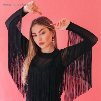 Серьги с жемчугом &laquo;Нежность&raquo; звенья, цвет белый в золоте