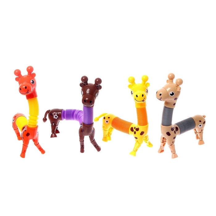 Развивающая игрушка "Жираф", цвета МИКС