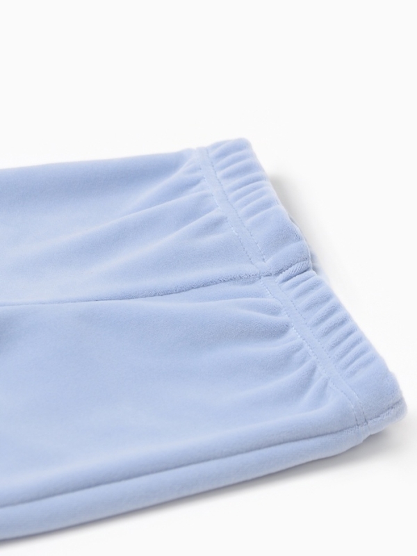 Брюки Крошка Я Plushy, р. 80-86 см, голубой