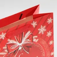 Пакет подарочный новогодний ламинированный &laquo;Красочный Новый год&raquo;, ML 23 х 27 х 11.5 см