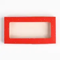 Коробка для шоколада &laquo;Яркие огни&raquo;, с окном, 16.4 х 8.4 х 1.7 см