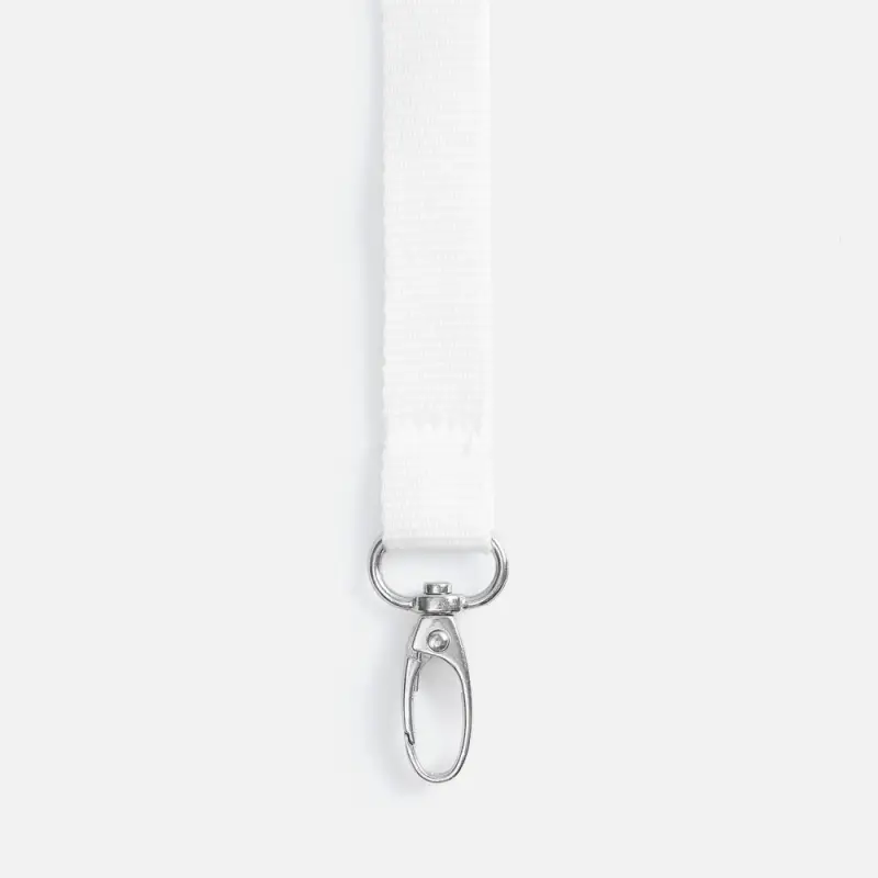 Лента для бейджа Pin, белая