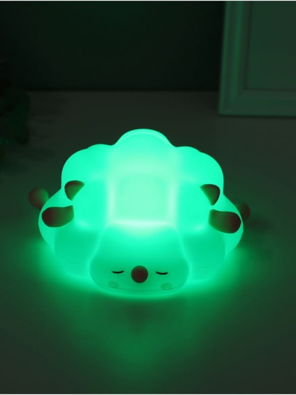 Ночник антистресс Ночник антистресс "Барашек" 2Вт LED RGB USB 13,8х16,5х8см