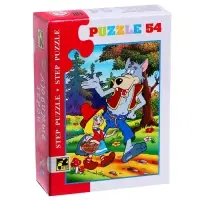 Пазлы &laquo;Мультики&raquo;, 54 элемента МИКС