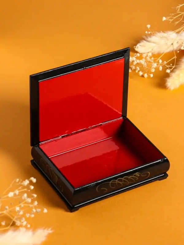 Шкатулка &laquo;Ягоды&raquo;, 10&times;14 см, лаковая миниатюра