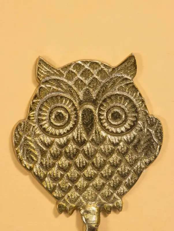 Крючок настенный "Филин" 10х9х14 см, алюминий