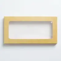 Коробка для шоколада, кондитерская упаковка, &laquo;Hand made&raquo;, с окном, 17.3 х 8.8 х 1.5 см