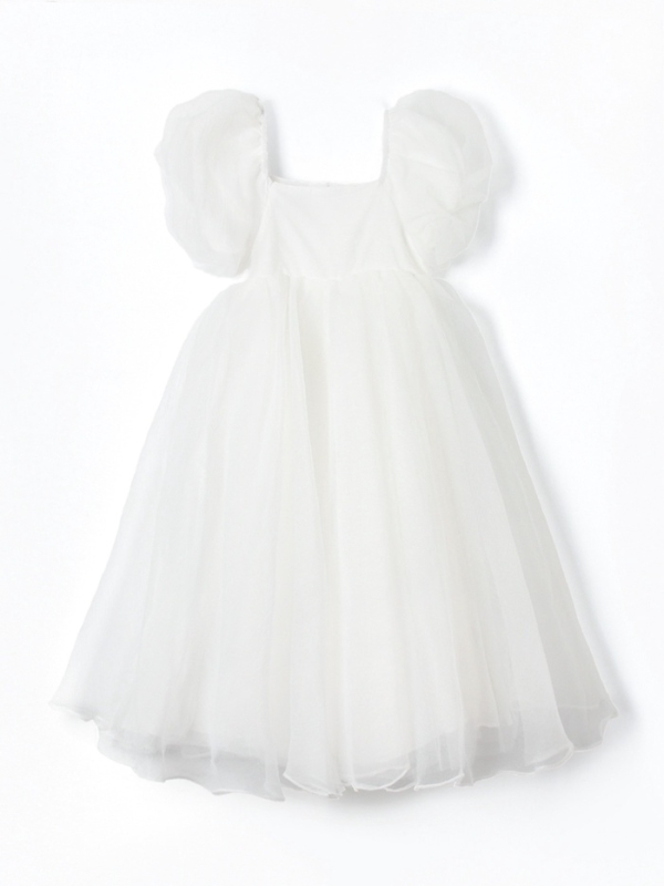 Платье детское нарядное KAFTAN рост 130, белый