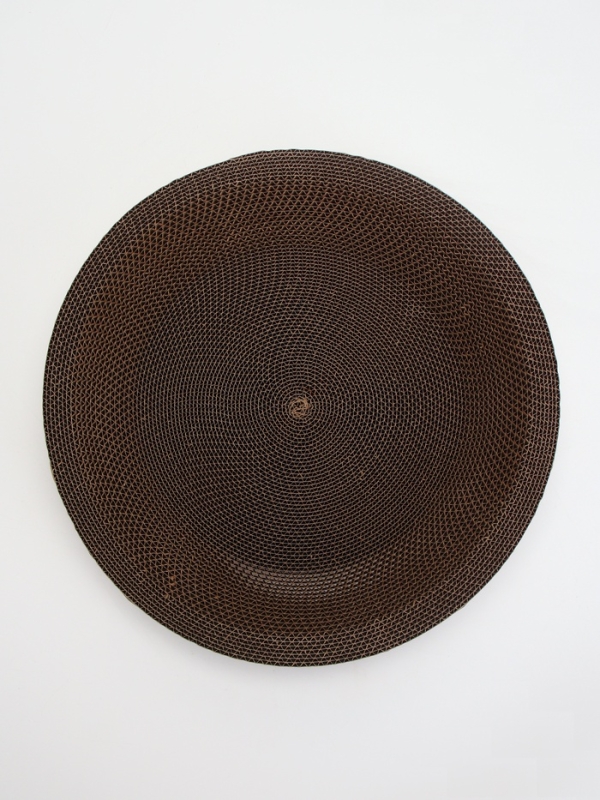 Когтеточка-лежанка Когтеточка-лежанка "Пижон" из гофрокартона с кошачьей мятой "НЛО", 40 х 8 см