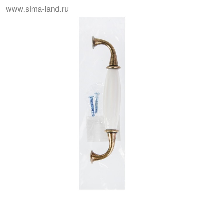 Ручка скоба STYLISH Ceramics 003, керамическая 128 мм, цвет бронза