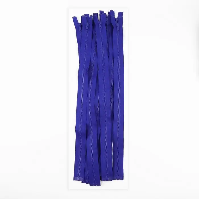 Молния &laquo;Трактор&raquo;, №5, разъёмная, замок автомат, 50 см, цвет электрик, цена за 1 штуку