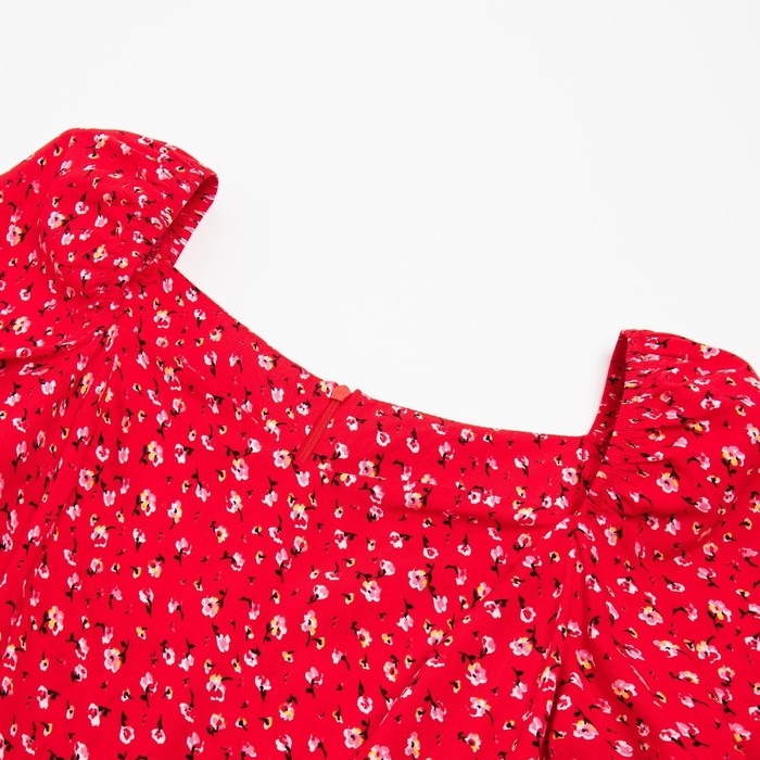 Платье женское мини MINAKU: Enjoy цвет красный, р-р 44