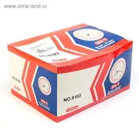 Точилка с контейнером &laquo;Часы&raquo;, с ластиком и щеткой, МИКС