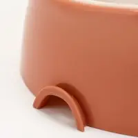 Лего-миска ALTA для животных с наклоном 0,3л КИРПИЧНАЯ