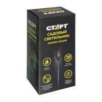 Светильник на солн. бат. "СТАРТ", "Маори Пламя" 9.5x50см, IP44, 36LED, эфф. огня, Т/БЕЛЫЙ Светильник на солн. бат. "СТАРТ", "Маори Пламя" 9.5x50см, IP44, 36LED, эфф. огня, Т/БЕЛЫЙ