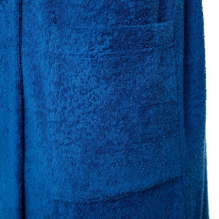 Халат махровый мужск. Халат махровый мужск."King" р-р 56-58, синий