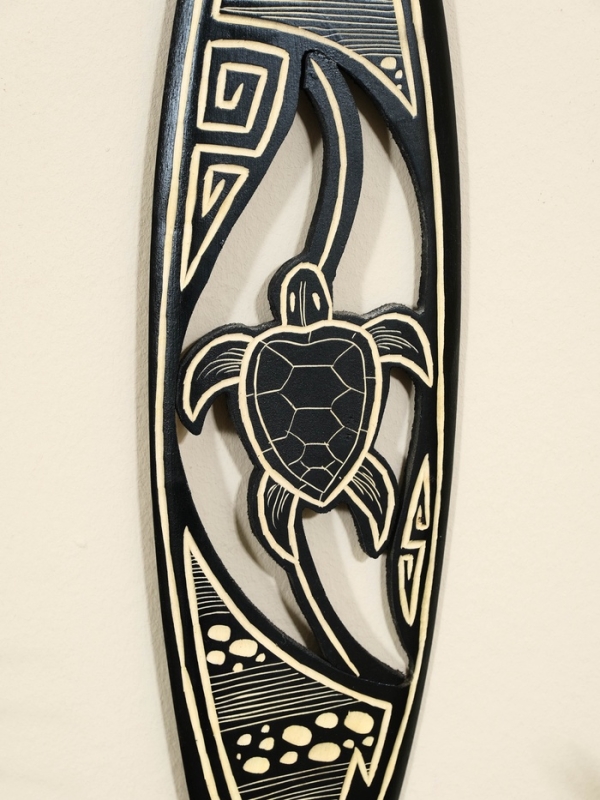 Панно Панно "Доска для сёрфа "Черепашка" дерево 40х11 см