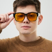 Очки для водителя, антиблик, антифары, фотохромные (хамелеон), uv 380, ширина 14.3 см Очки для водителя, антиблик, антифары, фотохромные (хамелеон), uv 380, ширина 14.3 см