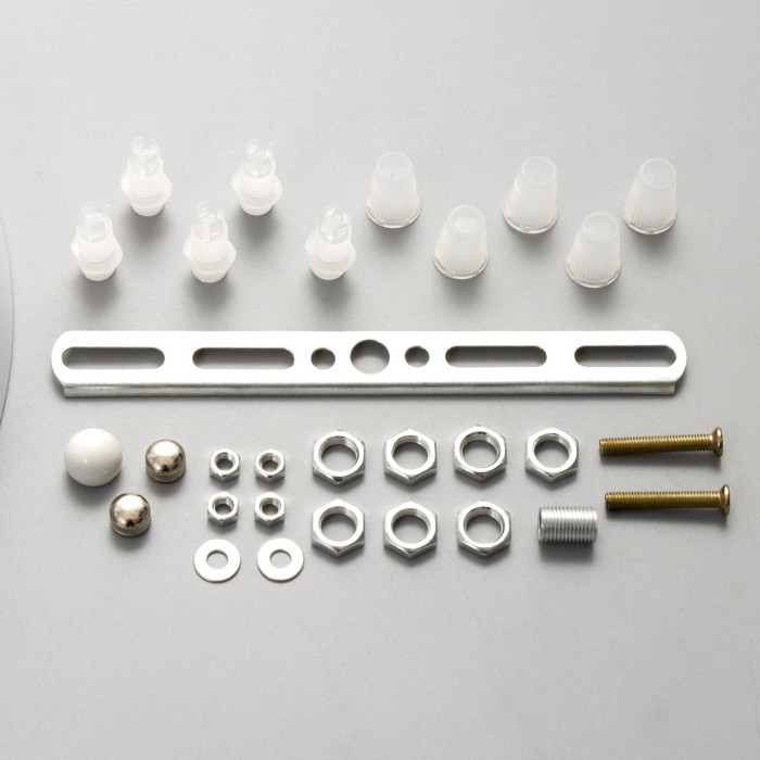 Основание для светильника "Круг-5" белый 29,5х29,5х2,5см