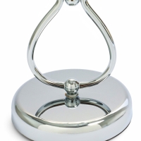 Подставка для бокалов, серебристая, на 6 бокалов Подставка для бокалов, серебристая, на 6 бокалов