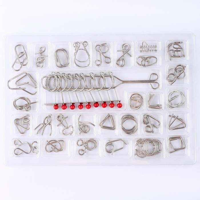 Металлическая головоломка 30 шт &laquo;Сова&raquo;