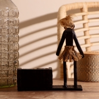 Сувенир дерево календарь "Абориген" 14х20х8 см  МИКС