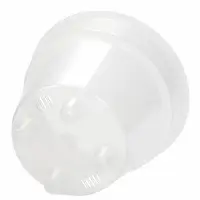 Кашпо со вставкой "Порто" 3,5л, D20 см, h-19 см, цвет прозрачный