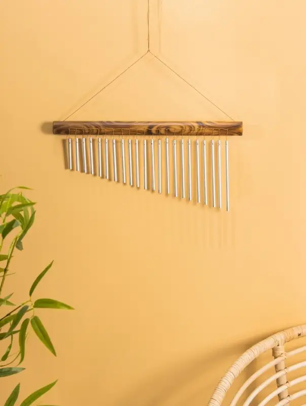 Музыка ветра бамбук, алюминий, 50х20х4 см