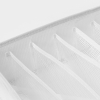 Органайзер для хранения белья LaDо́m, 7 ячеек, 32&times;32&times;10 см, цвет белый