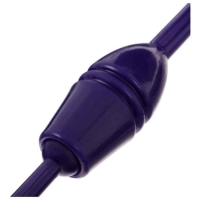 Булавы для художественной гимнастики вставляющиеся Grace Dance, 35 см, цвет фиолетовый