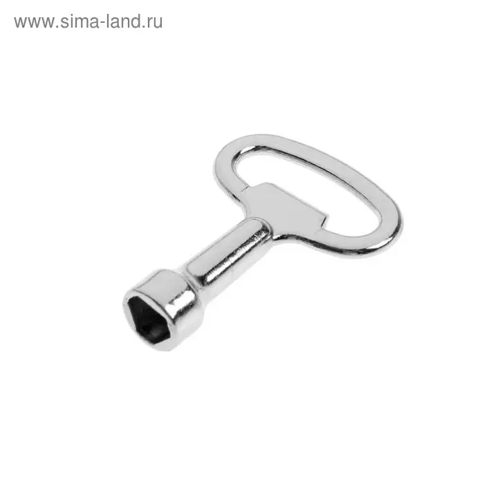 Ключ для замка ТУНДРА, трехгранный