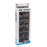 Набор металлических машин &laquo;Полиция&raquo;, 6 шт.