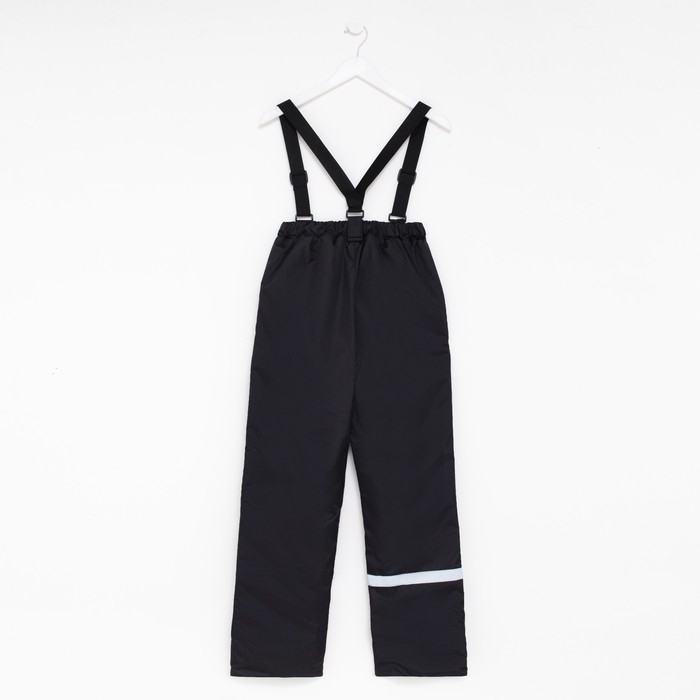 Брюки детские утепленные, цвет чёрный, рост 104 см Брюки детские утепленные, цвет чёрный, рост 104 см