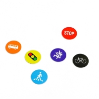 Настольная игра-бродилка &laquo;Правила дорожного движения&raquo;, игровое поле, 6 фишек, 20 карт, 4+