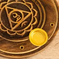 Подставка под благовония "Чакра" дерево 10 см