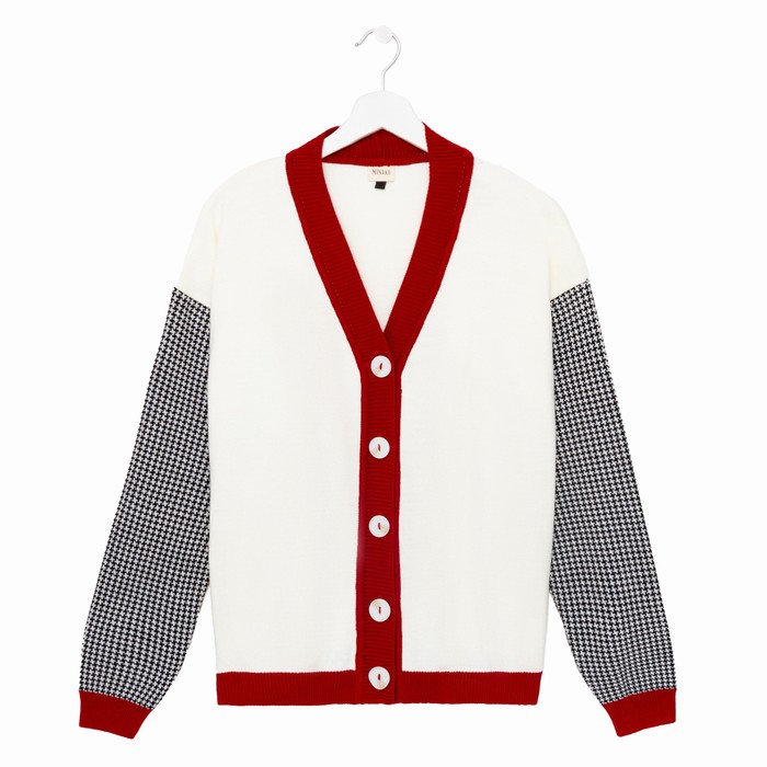 Кардиган женский MINAKU, цвет экрю, размер 44