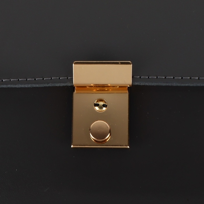 Застёжка для сумки, 3,5 &times; 2,6 см, цвет золотой